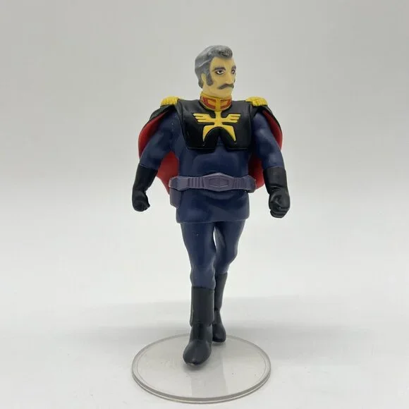 Gundam Wing Ramba Ral 4.5” Figure Zeon Lieutenant Zaku Pilot Bandai Rare Toy - Picture 1 of 3